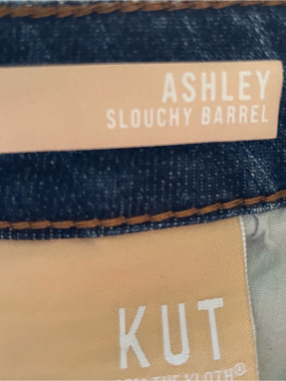 KUT‎ From The Kloth Ashley Slouchy Barrel Jeans Size 2 High Rise - Picture 9 of 11